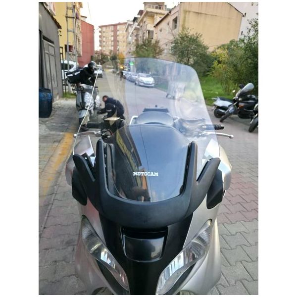 Motocam Suzuki Burgman 650 2001-2004 Model 60 cm Şeffaf Renkli 4 mm Ön Cam Siperlik