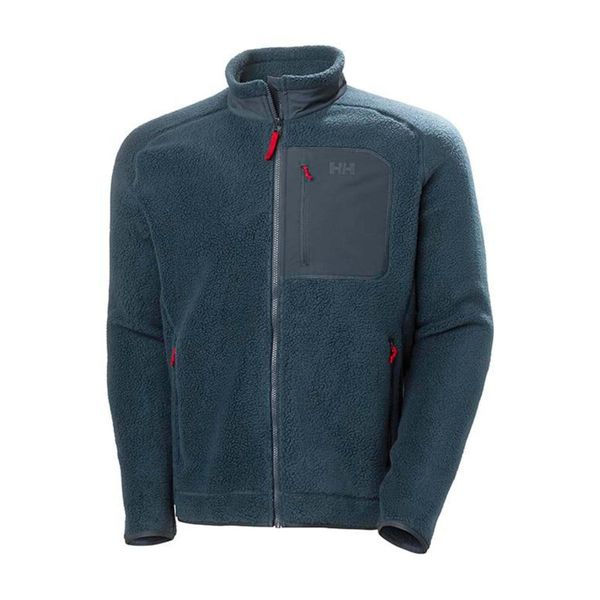 Helly Hansen HHA.49460.HHA.598 Panorama Pile Block Jacket Lacivert Erkek Polar