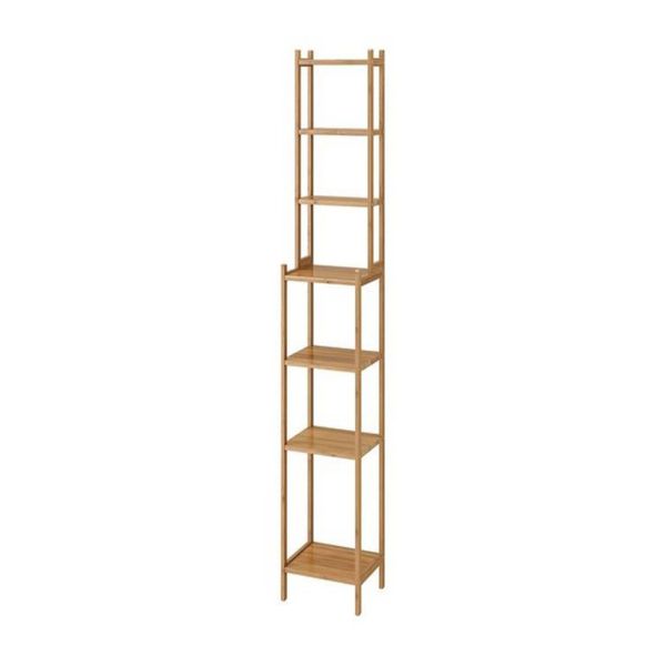 IKEA Bambu Ünitesi 33x163 cm Kare Model Doğal Banyo Düzenleyici Banyo Raf