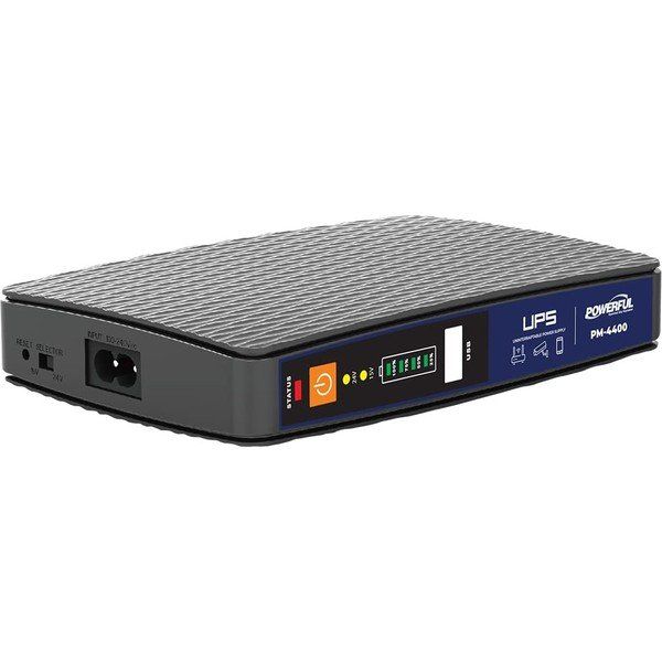 Powerful PM-4400 8000 mAH Lityum Pil Modem UPS Güç Kaynağı
