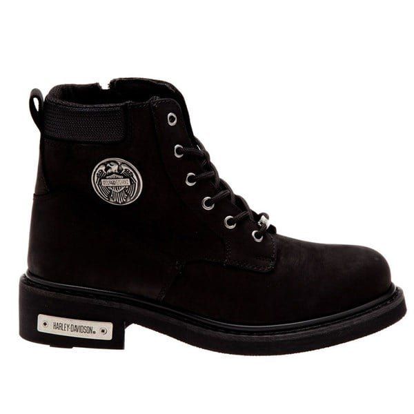 Harley Davidson Jim 025M100128-B14-27 Siyah Nubuk Erkek Bot