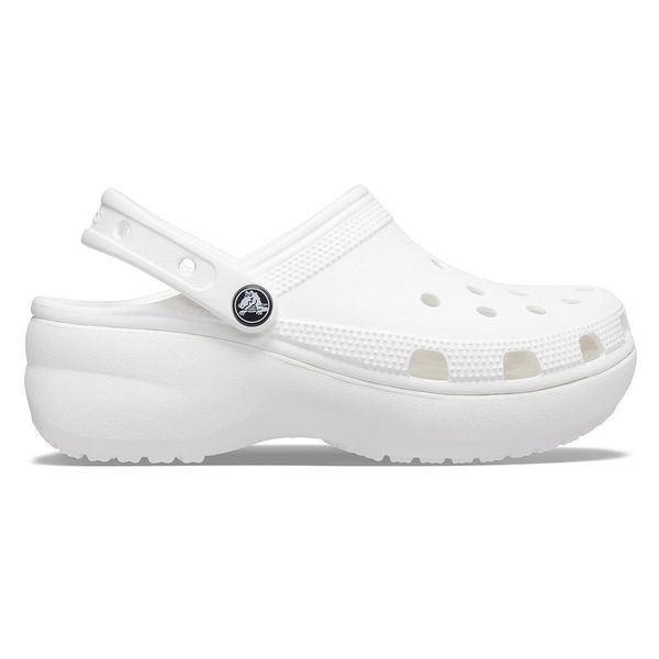 Crocs Classic Platform Clog 206750-100 Beyaz Kadın Terlik