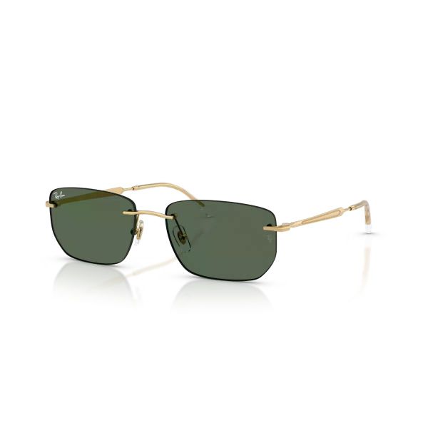 Ray-Ban RB 3768 001/71 56 Arista Gold-Green Güneş Gözlüğü