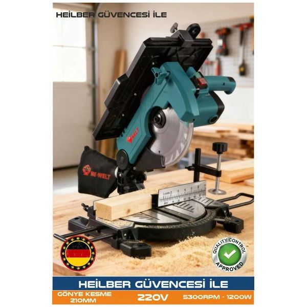 Böhrer 1200 W 210 mm Elektrikli Gönye Kesme Makinesi