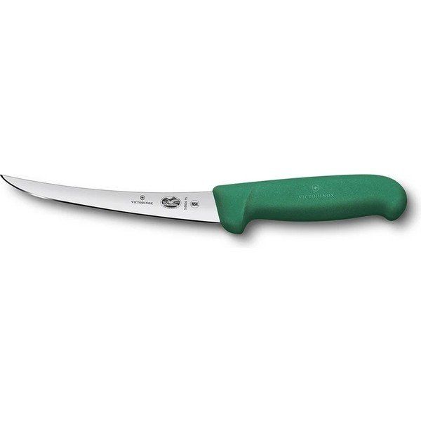 Victorinox 5.6604.15 15 CM Yeşil Kavisli Dar Ağızlı Sıyırma Bıçağı