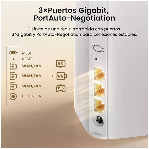 Tenda ME3 PRO BE3600 WiFi 7 2'li Router