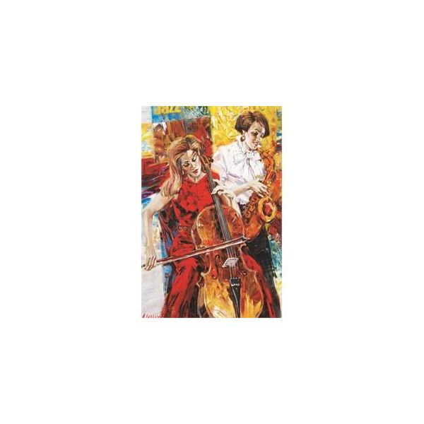 Gold Yıldız Kabare 1000 Parça Puzzle