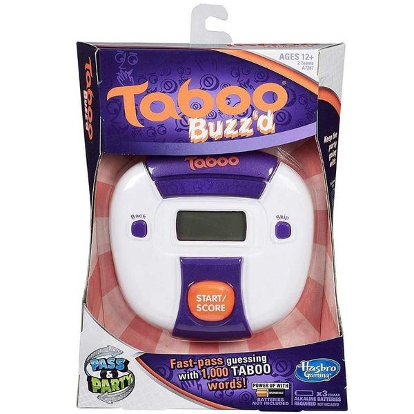Hasbro A7287 Elektronik Tabu 12 Yaş Üstü 4+ Kişilik Kutu Oyunu