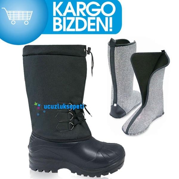 Lemigo Yeti Eva 815 Siyah Çizme
