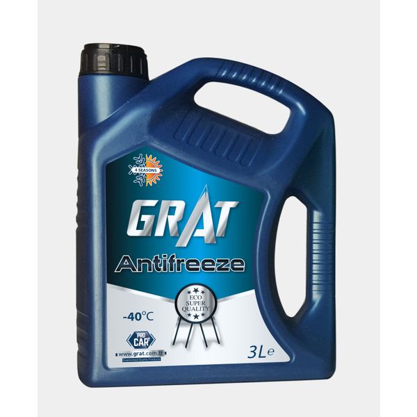 Grat Eco-Süper Mavi Seri 3 lt Organik Konsantre Antifiriz