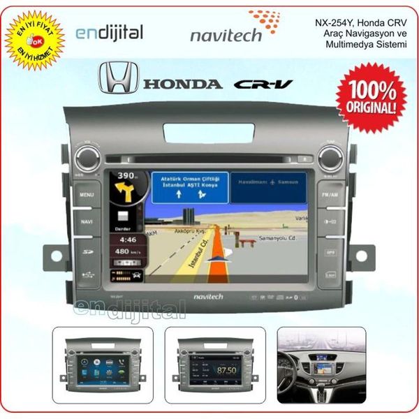 Navitech NX-254Y Honda CRV Oto Görüntü Sistemleri