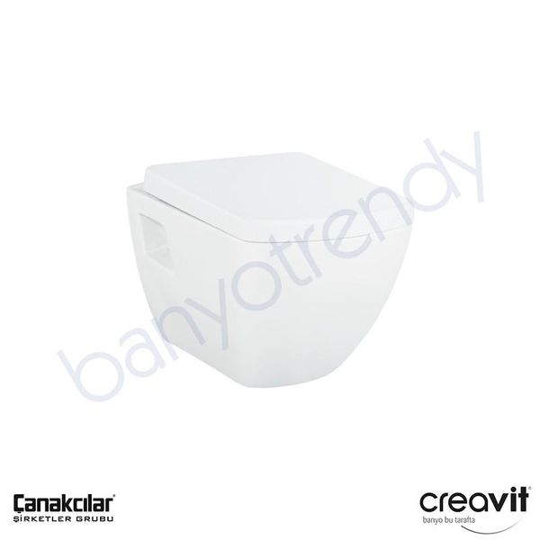 Creavit TP326 Asma Klozet ve Kapak