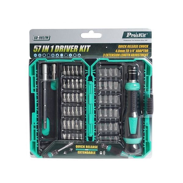 Pro's Kit Proskit SD-9857M 57 Parça Tornavida Seti