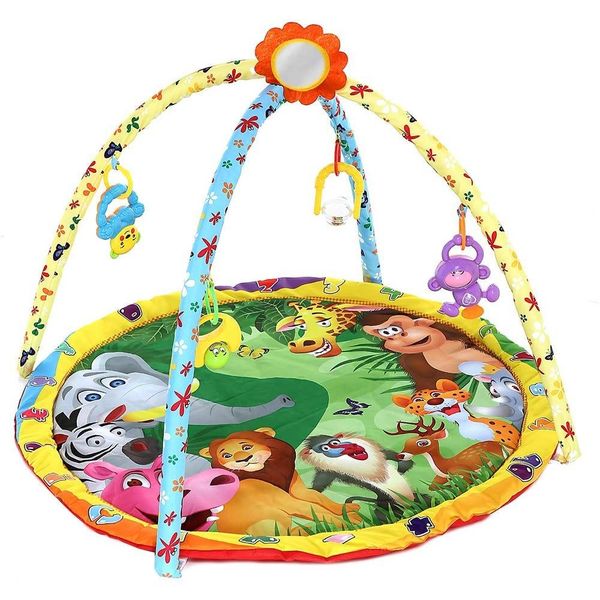 Birlik Toys Birlik Oyuncak 652YY Aynalı Daire Orman Alemi Oyun Halısı