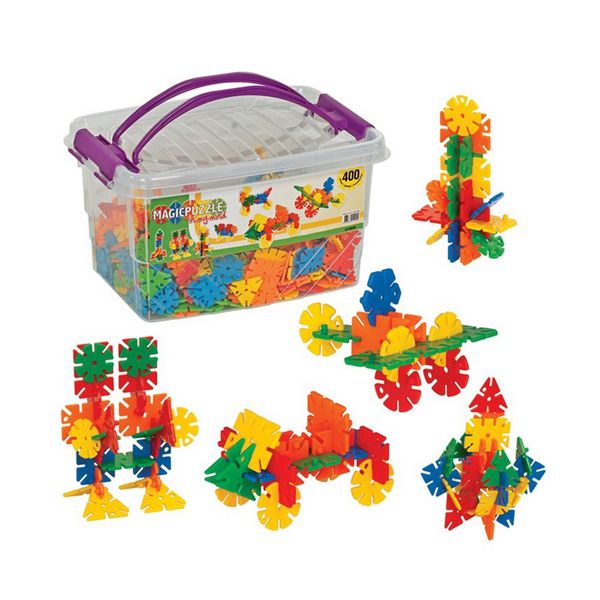 Dede Oyuncak Dede 01909 Magic 400 Parça Puzzle
