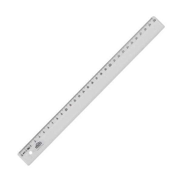 Hataş Hatas 0131 30 cm Şeffaf Cetvel