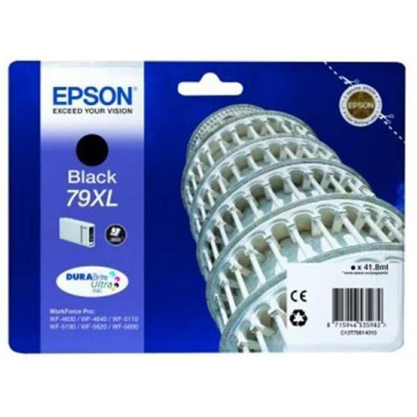 Epson C13T79014010 79XL Siyah Mürekkep Kartuş