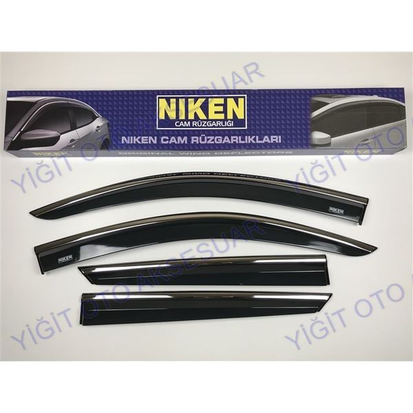 Niken Toyota Chr Kromlu Cam Rüzgarlığı