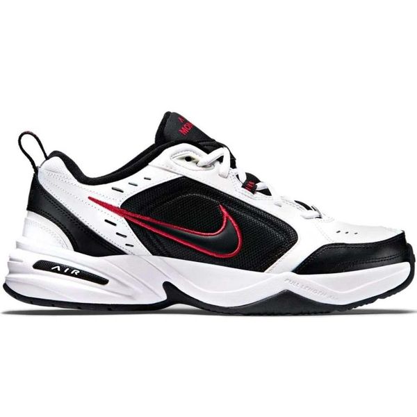 Nike 415445-101 Air Monarch Beyaz - Kırmızı Erkek Antranman Ayakkabısı