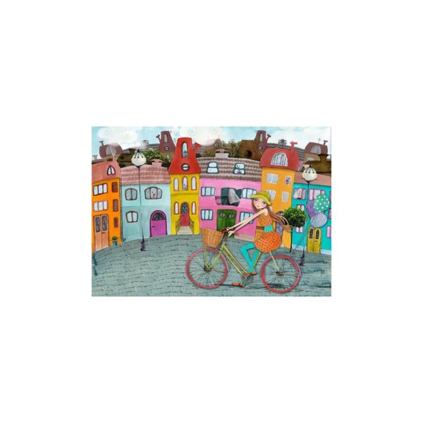 Nova Puzzle Bisikletle Gezinti 1000 Parça Puzzle