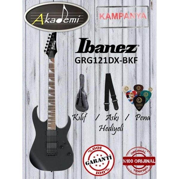 Ibanez GRG121DX BKF Elektro Gitar