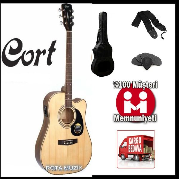 Cort AD880CENS Elektro Akustik Gitar