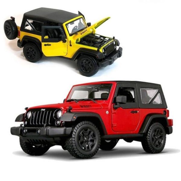 Maisto 1:18 2014 Jeep Wrangler Model Araba