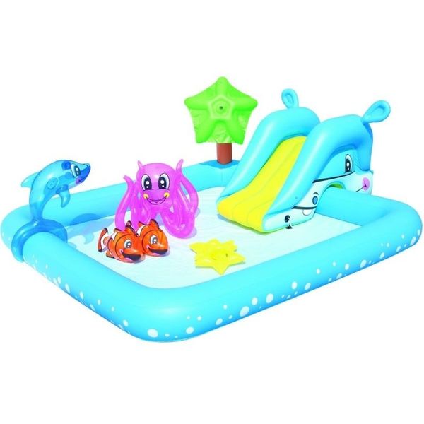 Bestway 53052 239x206 cm Kaydıraklı Çocuk Havuzu