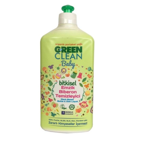 Green Clean U Green Clean 500 ml Bitkisel Biberon Emzik Temizleyici