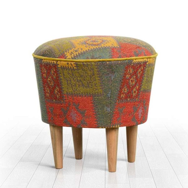 Lorence Home TY6050 Yeşil Rug Yeşil Puf