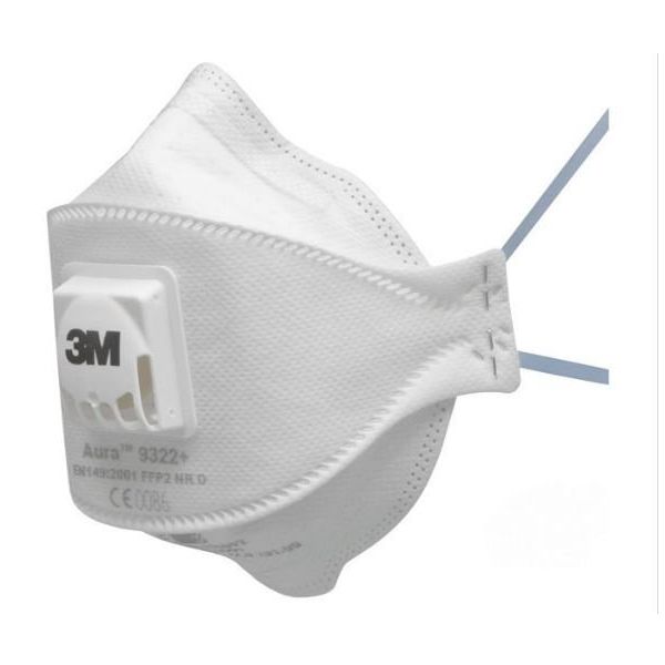 3M 9322 FFP2 Ventilli Toz ve Sis Maskesi