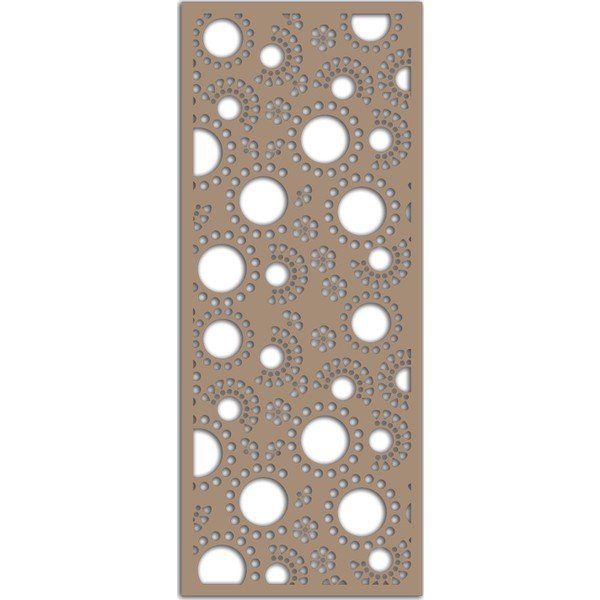 Liar Dekor Liar KSP-50 10 mm 69x139 cm Gold Ahşap Seperatör Paravan