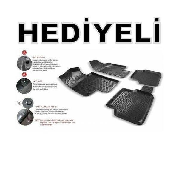 Rizline Mazda CX3 3D Havuzlu Paspas