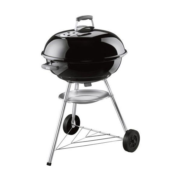 Weber Compact Kettle 57 cm Siyah Kömürlü Mangal