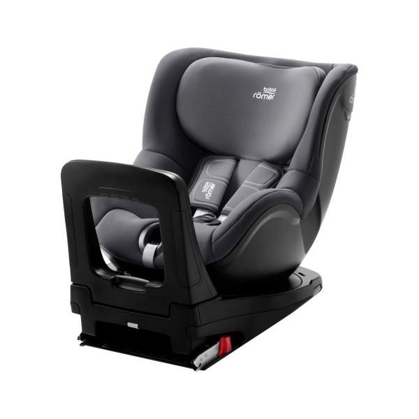 Britax-Römer Dualfix Pro 40-105 cm 0-4 Yaş Deep Grey Isofixli 360 Derece Dönebilen I-Size Yan Darbe Koruması Oto Koltuğu