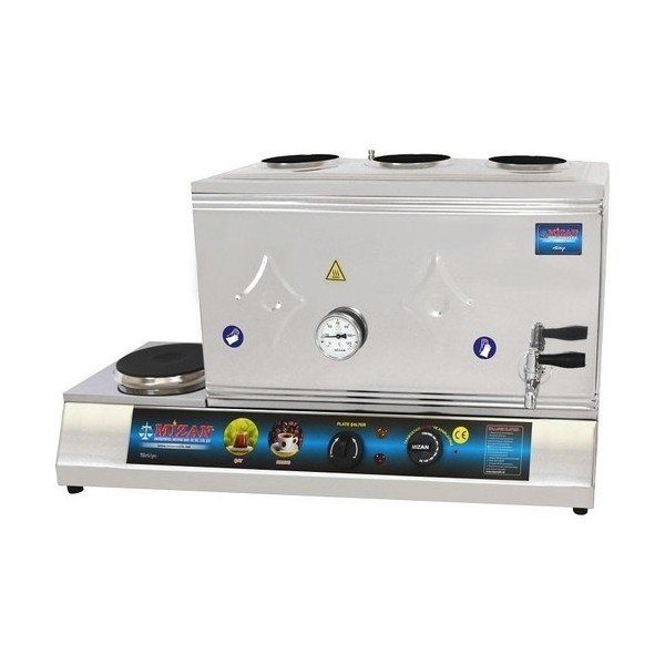 MİZAN 40 Litre Elektrikli Çay Kazanı Kahveci Kazanı Çay Ocağı