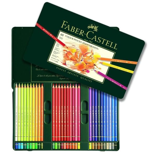 Faber Castell Faber-Castell Polychromos 60'lı Kuru Boya Kalemi