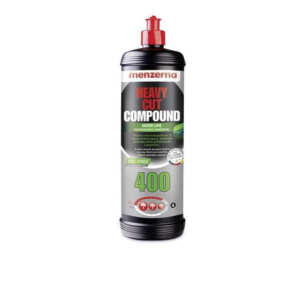 Menzerna 400 1 lt Green Line Heavy Cut Compound Çizik Giderici Pasta ve Cila