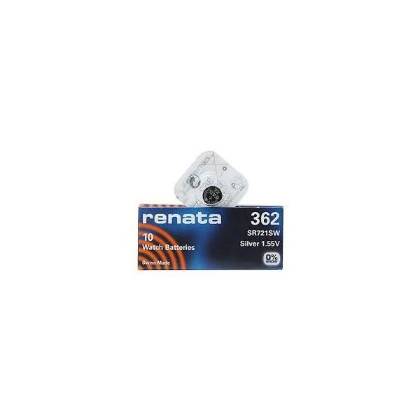 Renata 362 SR721SW 10'lu Düğme Saat Pili