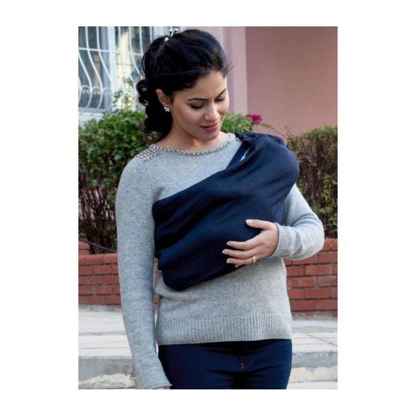 Sevi Bebe ART-564 Lacivert Pratik Bebek Sling Kanguru
