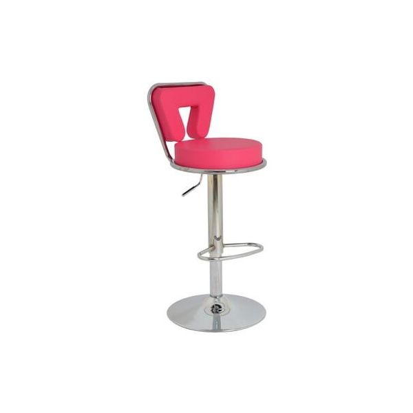 Bürocci Boombar Virago 9540S0120 Pembe Bar Sandalyesi