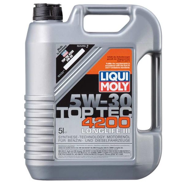 Liqui Moly Top Tec 4200 5W30 5 lt Tam Sentetik Motor Yağı