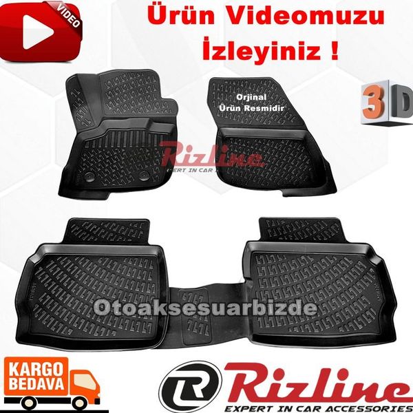 Rizline Ford Mondeo 3D Havuzlu Paspas