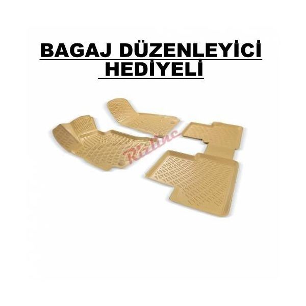 Rizline Seat Cordoba 2002-2008 3D Havuzlu Paspas