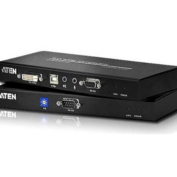Aten CE600 60 mt Dvi-D to Cat USB 1024 x 768 Dvi-D ESD Mesafe Uzatma Cihazı