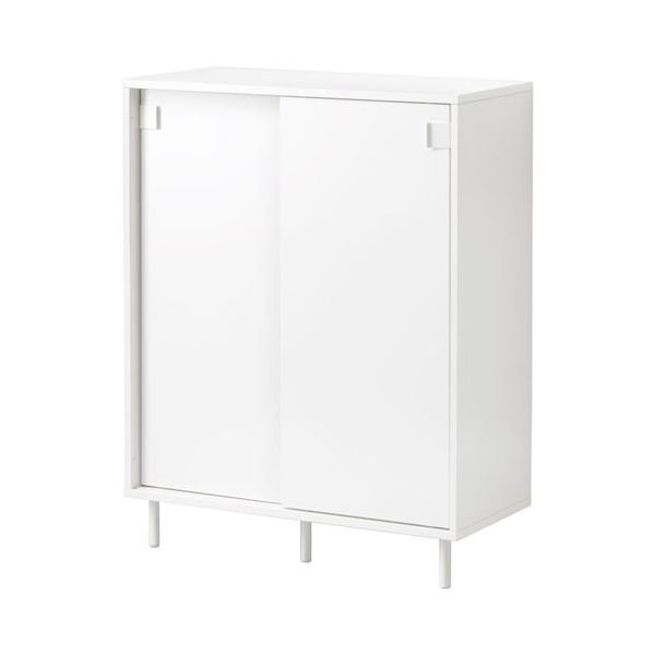 IKEA Mackapar Beyaz 80x102 cm Ayakkabı Dolabı
