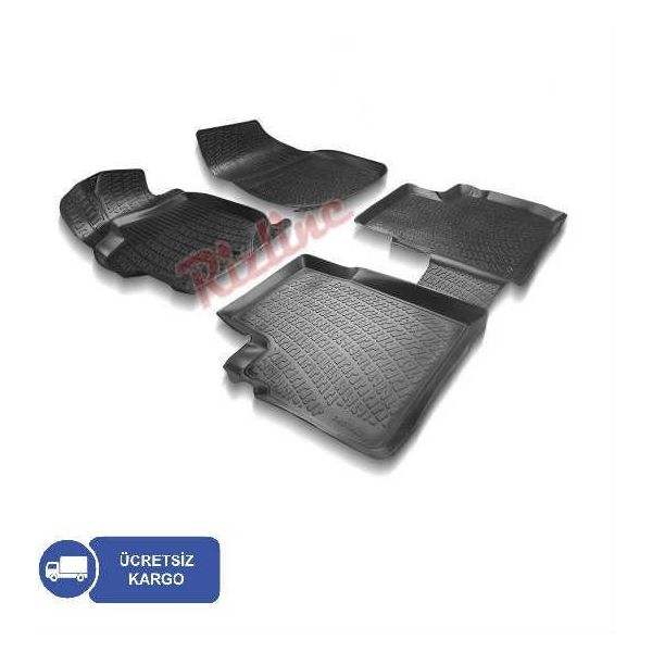 Rizline Fiat Palio 3D Havuzlu Paspas