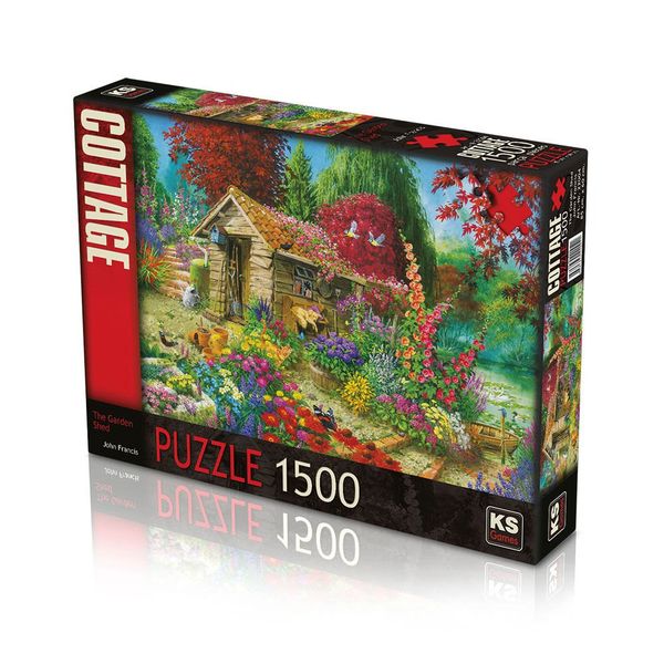 KS Games 1500 Parça The Garden Shed Puzzle