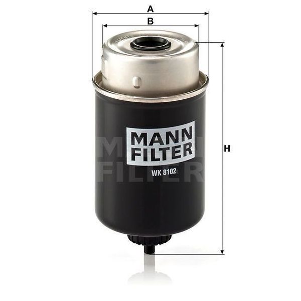 Mann WK8102 Yakıt Filtresi