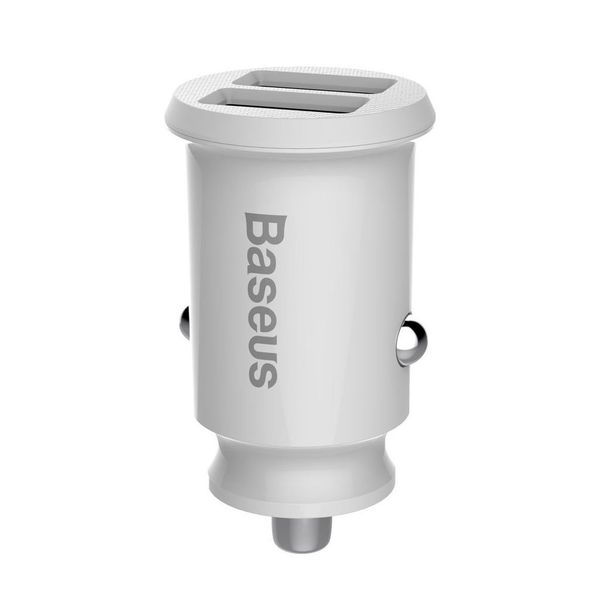 Baseus Grain Beyaz Araba Şarj Cihazı